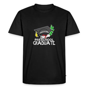 Preschool Graduate - class of 2018 - Men's Premium Organic T-Shirt - black - Front - Nico (187cm)
