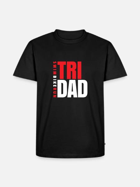 Triathlon - swimming cycling running gift - Men's Premium Organic T-Shirt - black
