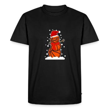 Dab Dabbing de basket-ball idée de cadeau de Noël - T-shirt Premium bio Homme - noir - Devant - Nico (187cm)