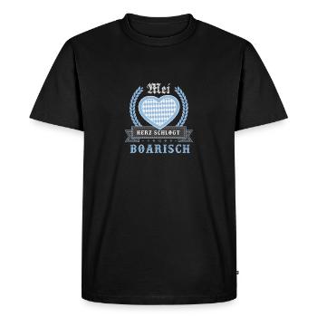 Bavarois Bavarois drôle cadeau d'anniversaire à la maison - T-shirt Premium bio Homme - noir - Devant - Nico (187cm)
