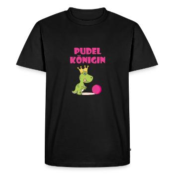 Poodle Queen Poodle Queen Cones T-Shirt - Men's Premium Organic T-Shirt - black - Front - Nico (187cm)