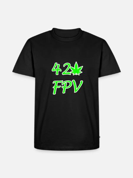 420 FPV - Männer Premium Bio T-Shirt - Schwarz