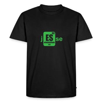 Idée de chimie TV série cadeau Pinkman Jesse - T-shirt Premium bio Homme - noir - Devant - Nico (187cm)