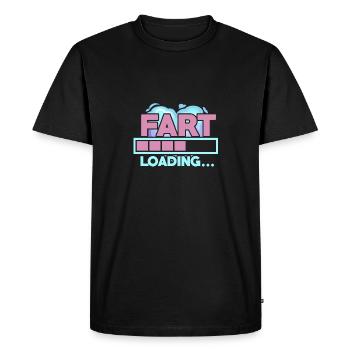 Chargement de pet - T-shirt Premium bio Homme - noir - Devant - Nico (187cm)