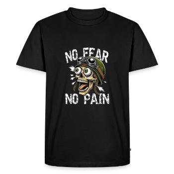 Moto Drôle de dicton pour les motards Motards - T-shirt Premium bio Homme - noir - Devant - Nico (187cm)