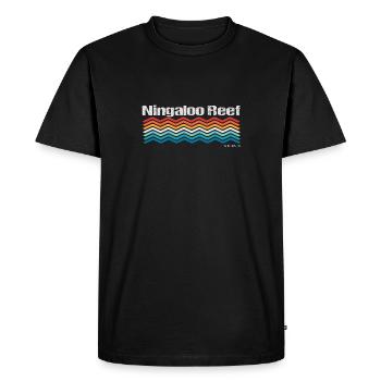 Ningaloo Reef - Australia - Men's Premium Organic T-Shirt - black - Front - Nico (187cm)