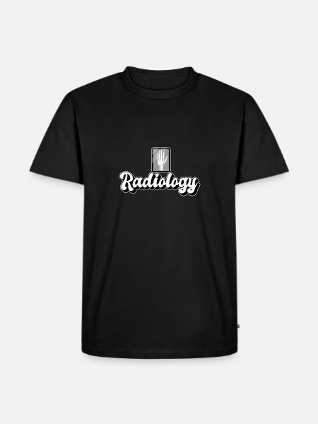 Escuadrón de Radiología Rad Tech Técnico Radiógrafo - Camiseta prémium ecológica para hombre - negro