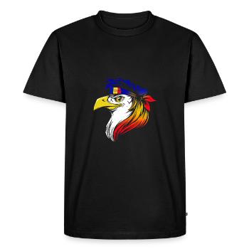 Andorra - Men's Premium Organic T-Shirt - black - Front - Nico (187cm)