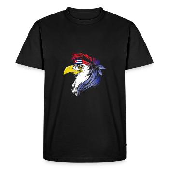 Cuba - T-shirt Premium bio Homme - noir - Devant - Nico (187cm)