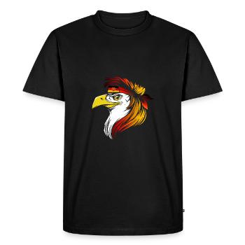 RDA - T-shirt Premium bio Homme - noir - Devant - Nico (187cm)