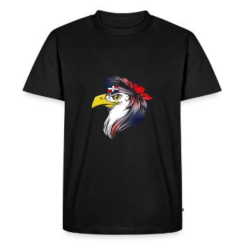 République dominicaine - T-shirt Premium bio Homme - noir - Devant - Nico (187cm)