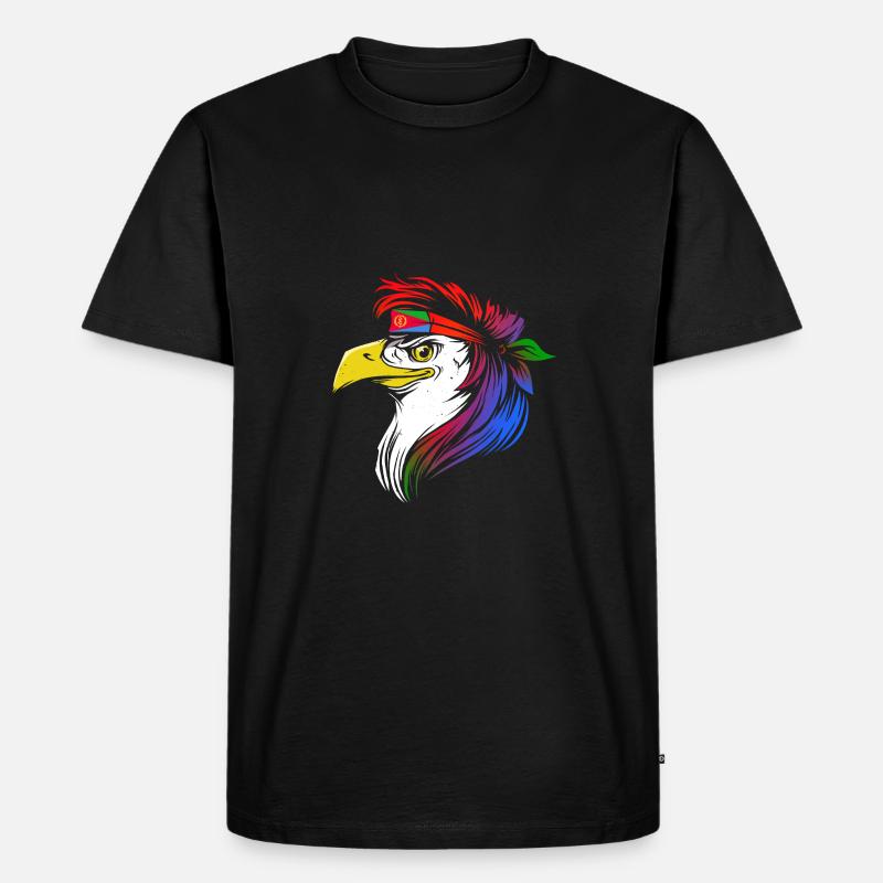 Eritrea - Männer Premium Bio T-Shirt - Schwarz