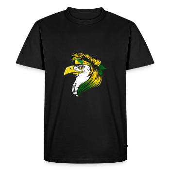 Guyane française - T-shirt Premium bio Homme - noir - Devant - Nico (187cm)