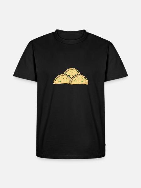 Pierogi polonais - T-shirt Premium bio Homme - noir