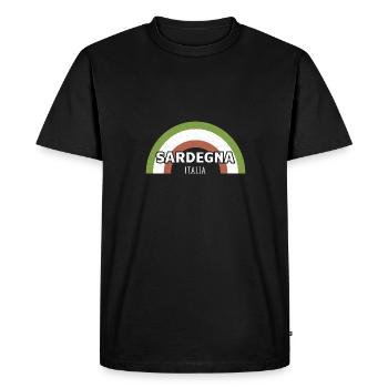 Mer Méditerranée, Sardaigne, Sardaigne, Sardaigne, Italie - T-shirt Premium bio Homme - noir - Devant - Nico (187cm)