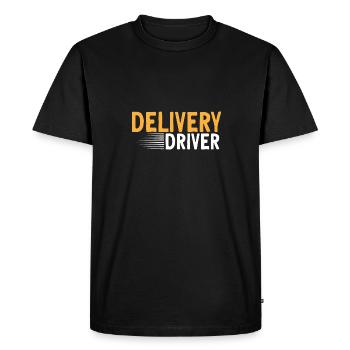 Supplier Package Delivery - Men's Premium Organic T-Shirt - black - Front - Nico (187cm)