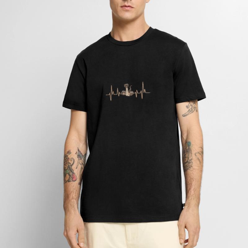Ball Python Schlange Königspython Männer Premium Bio T-Shirt