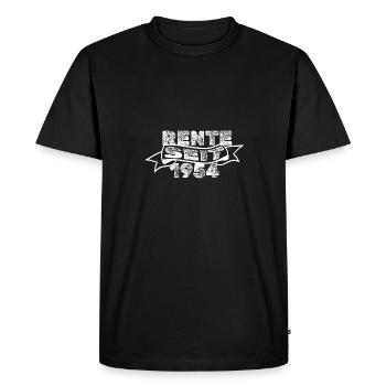 Retraités 1954 - T-shirt Premium bio Homme - noir - Devant - Nico (187cm)
