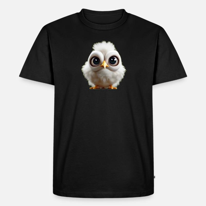 kleines Kücken - Männer Premium Bio T-Shirt - Schwarz