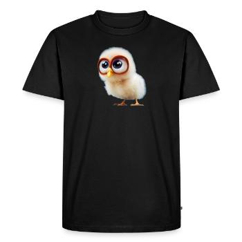Kücken 6 - T-shirt Premium bio Homme - noir - Devant - Nico (187cm)