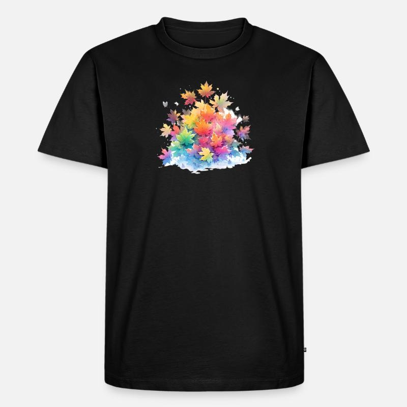 Fierté Maple Leafs - T-shirt Premium bio Homme - noir