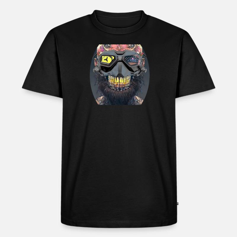 FPV Skull - Männer Premium Bio T-Shirt - undefined