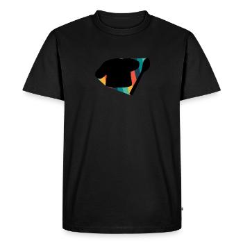 Boulangerie Boulangerie Boulangerie - T-shirt Premium bio Homme - noir - Devant - Nico (187cm)