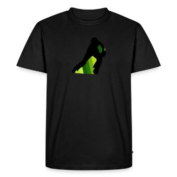 Cricket Équipe de cricket Cricket - T-shirt Premium bio Homme - noir - Devant - Nico (187cm)