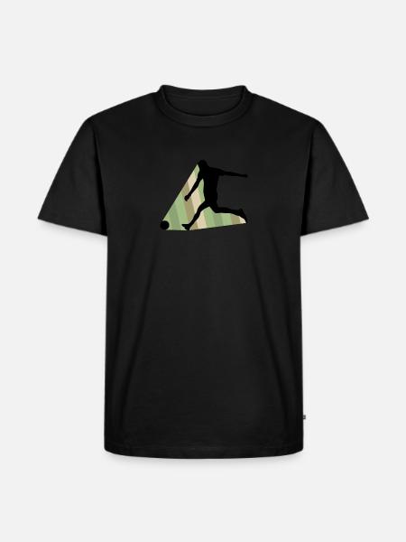 Futsalspieler Futsal Futsalteam - Männer Premium Bio T-Shirt - Schwarz