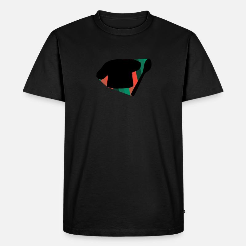 Backwaren Bäcker - Männer Premium Bio T-Shirt - Schwarz