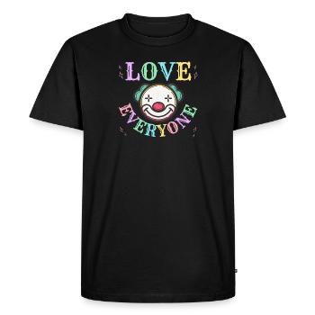 PRODUITS DÉRIVÉS CLOWNCORE - T-shirt Premium bio Homme - noir - Devant - Nico (187cm)