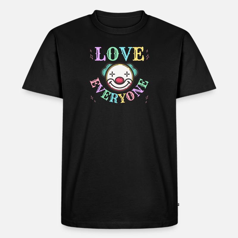 CLOWNCORE MERCH - Männer Premium Bio T-Shirt - Schwarz