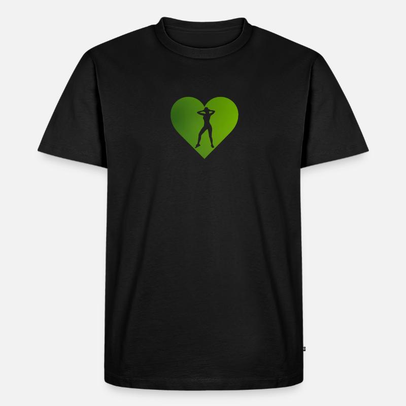 Aerobics Training Acrobatics - Männer Premium Bio T-Shirt - undefined