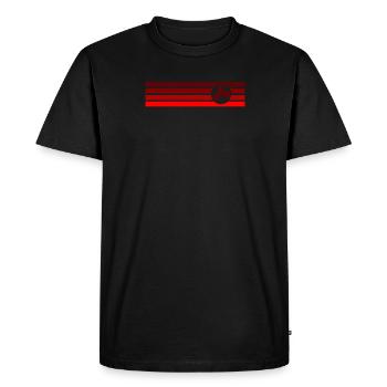 Arm Wrestling Bench Press Arm Wrestling - Men's Premium Organic T-Shirt - black - Front - Nico (187cm)