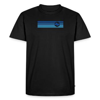 Agriculture Agriculture Récolte - T-shirt Premium bio Homme - noir - Devant - Nico (187cm)