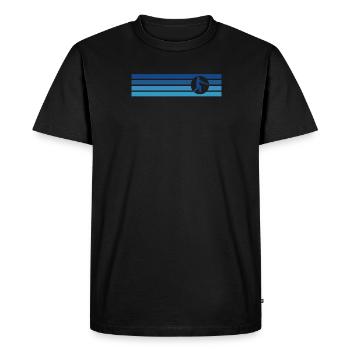 Pitcher Cricket Cricketer - Men's Premium Organic T-Shirt - black - Front - Nico (187cm)
