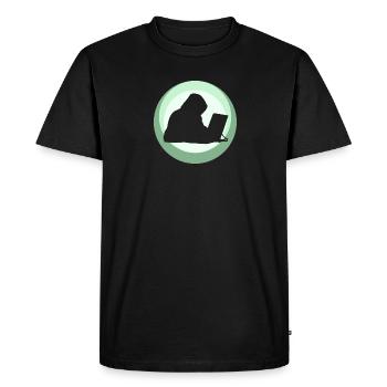 Hacker Computer Science Student Computer Freak - Men's Premium Organic T-Shirt - black - Front - Nico (187cm)
