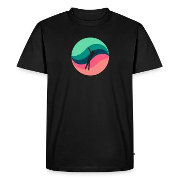 Gymnastics training gymnastics gymnastics trainer - Men's Premium Organic T-Shirt - black - Front - Nico (187cm)