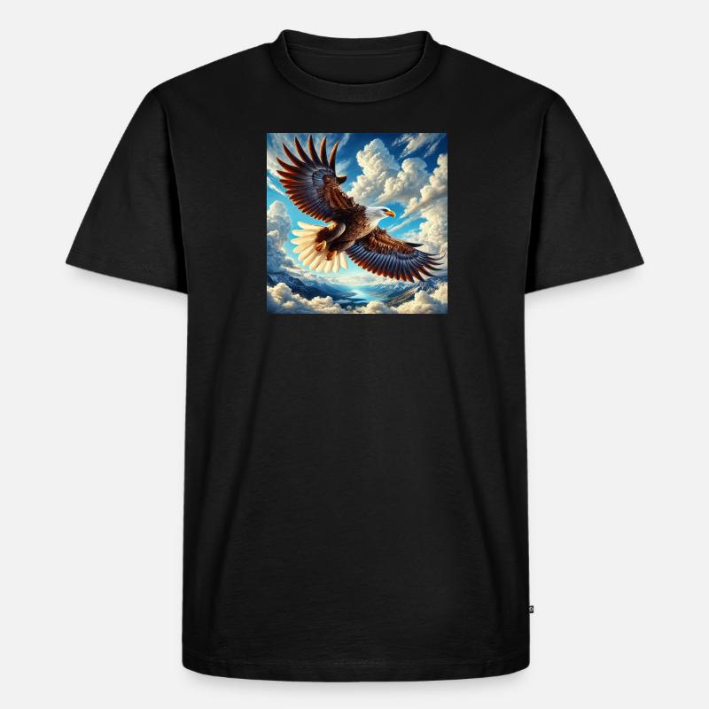 Majestic Eagle - Männer Premium Bio T-Shirt - undefined