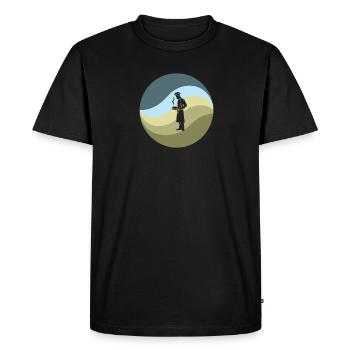 Chef Chef - T-shirt Premium bio Homme - noir - Devant - Nico (187cm)
