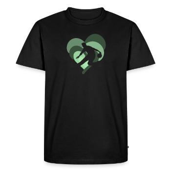 Bowling Strike Boule de bowling - T-shirt Premium bio Homme - noir - Devant - Nico (187cm)