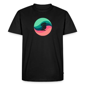 Cuisinier Cuisinier Cuisinier Cuisson - T-shirt Premium bio Homme - noir - Devant - Nico (187cm)