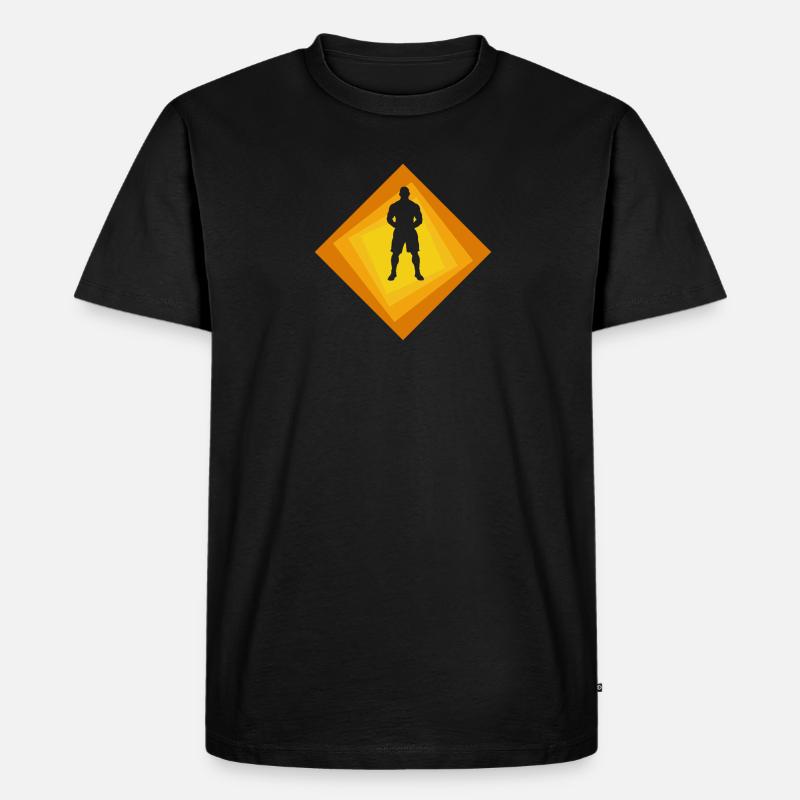Mixed Martial Arts Jiujitsu - Männer Premium Bio T-Shirt - Schwarz