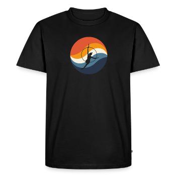 Gymnastics Trainers Gymnastics - Men's Premium Organic T-Shirt - black - Front - Nico (187cm)