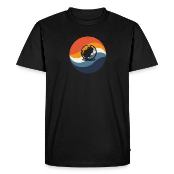 Créatures rongeurs - T-shirt Premium bio Homme - noir - Devant - Nico (187cm)