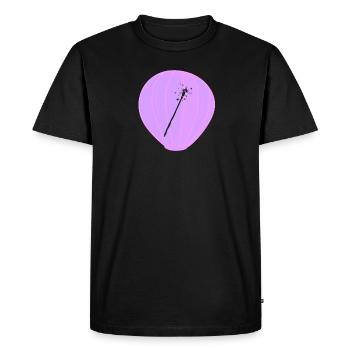 Scène magique du magicien - T-shirt Premium bio Homme - noir - Devant - Nico (187cm)