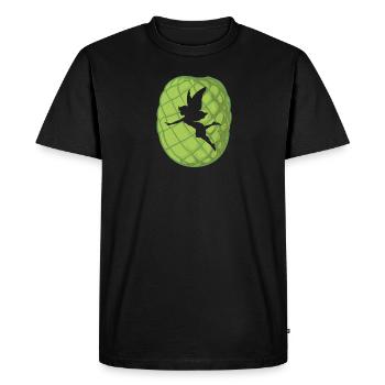Fairy Transformation Elves - Men's Premium Organic T-Shirt - black - Front - Nico (187cm)