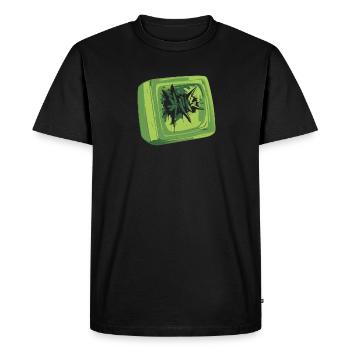 Graffiti Murales Peintures - T-shirt Premium bio Homme - noir - Devant - Nico (187cm)