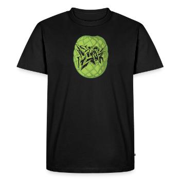 Graffiti Peintures murales - T-shirt Premium bio Homme - noir - Devant - Nico (187cm)