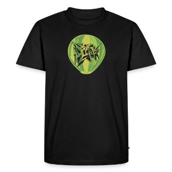 Graffiti Urban Bombes aérosols - T-shirt Premium bio Homme - noir - Devant - Nico (187cm)